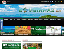 Tablet Screenshot of bombinhas.com