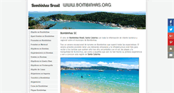 Desktop Screenshot of bombinhas.org